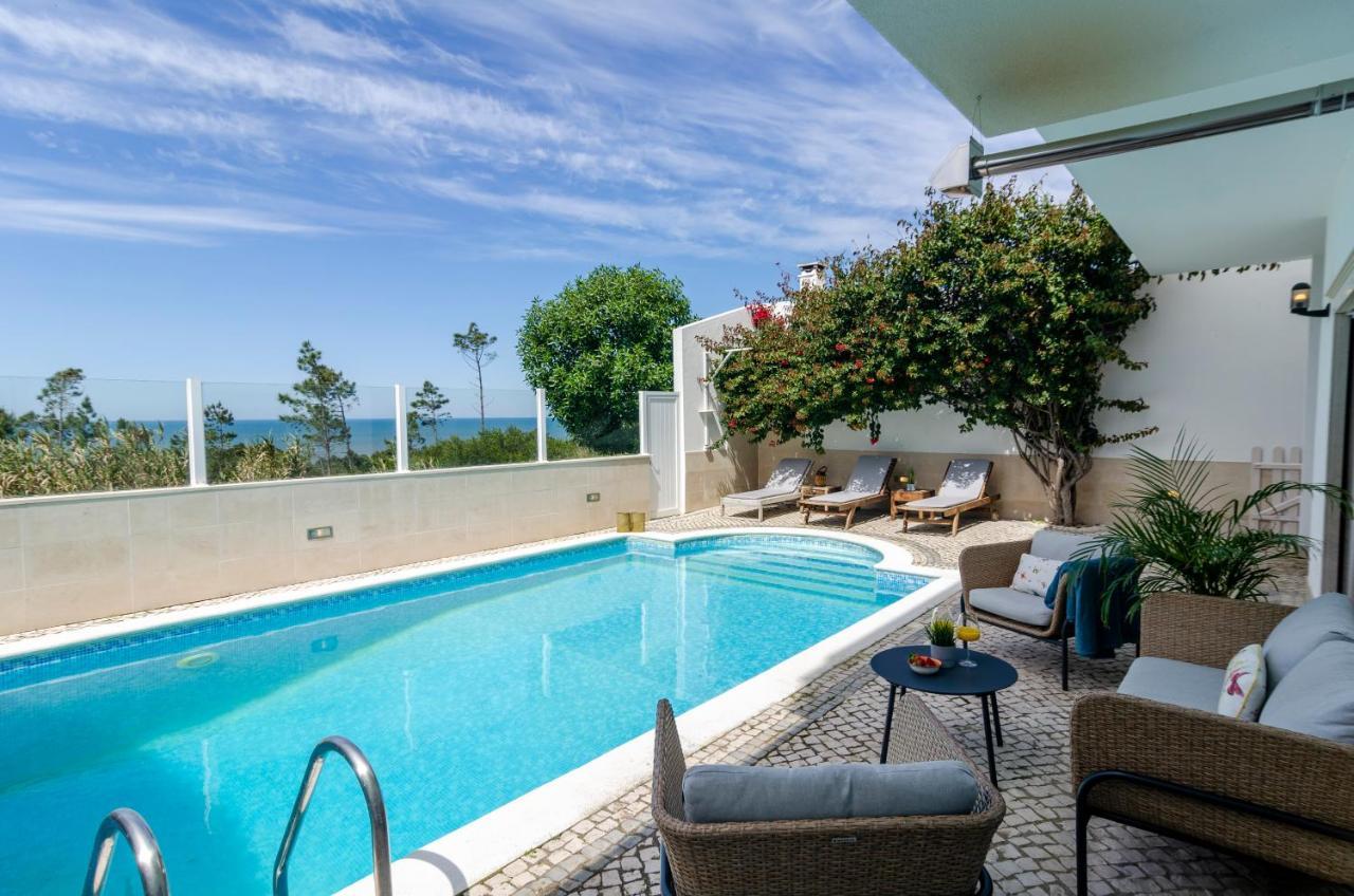 Trueby'S Tapada - Amazing Villa With Pool & Ocean View By Silver Prop Nazaré Exteriér fotografie